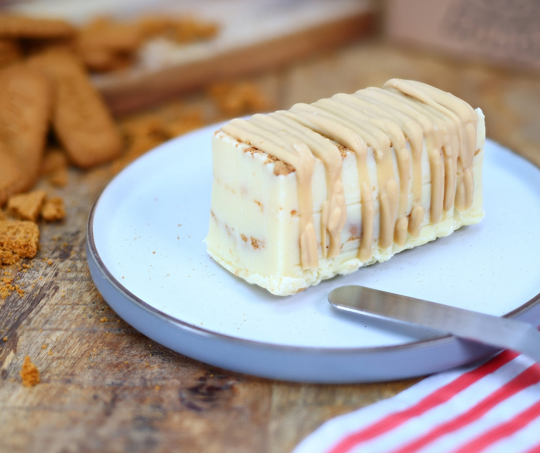 White Choc Biscoff Fudge
