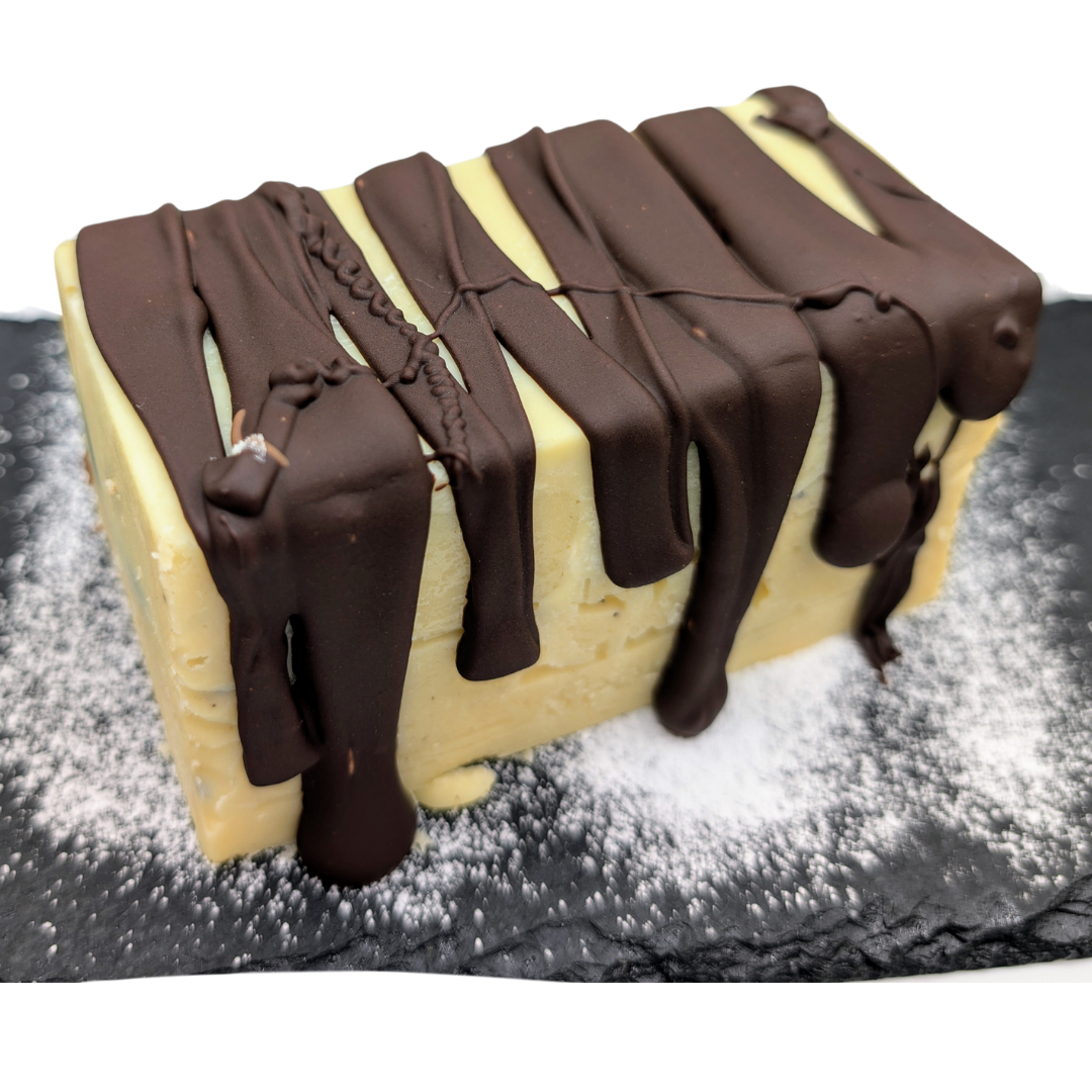 Indulge in the perfect blend of cookies and cream with this tasty treat.