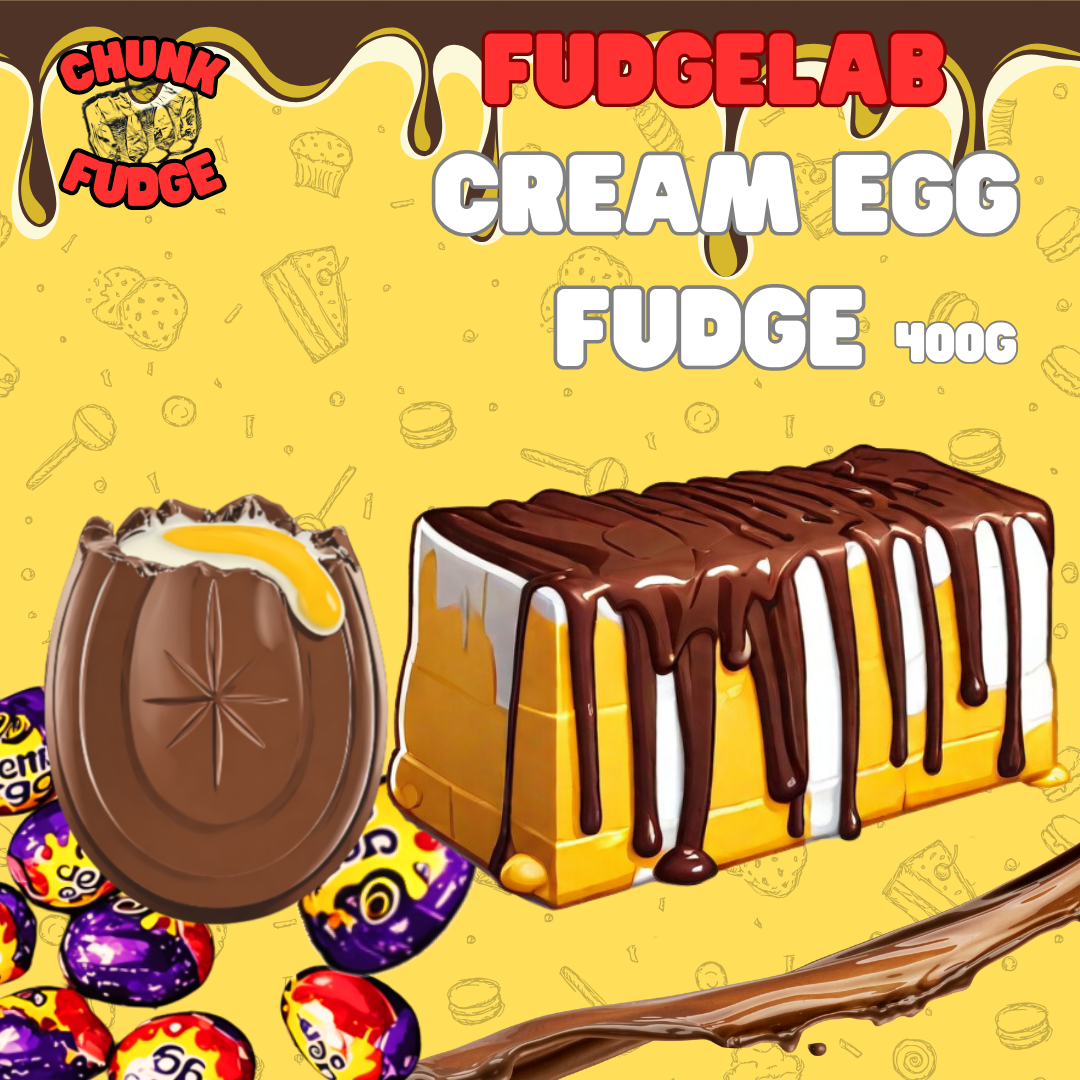 Cream Egg Fudge