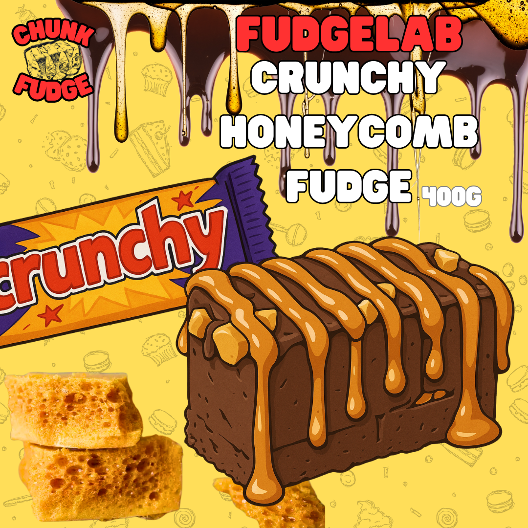 Fudge By Randy Crunchy Honeycomb Fudge | Gourmet Fudge With Chunks Of Yum – Chunk Fudge