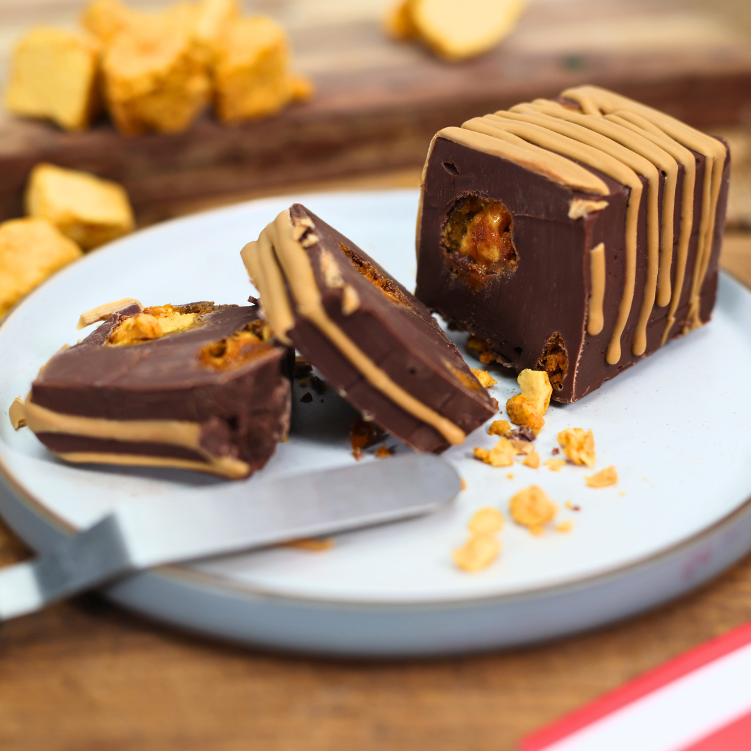 Crunchy Honeycomb Fudge