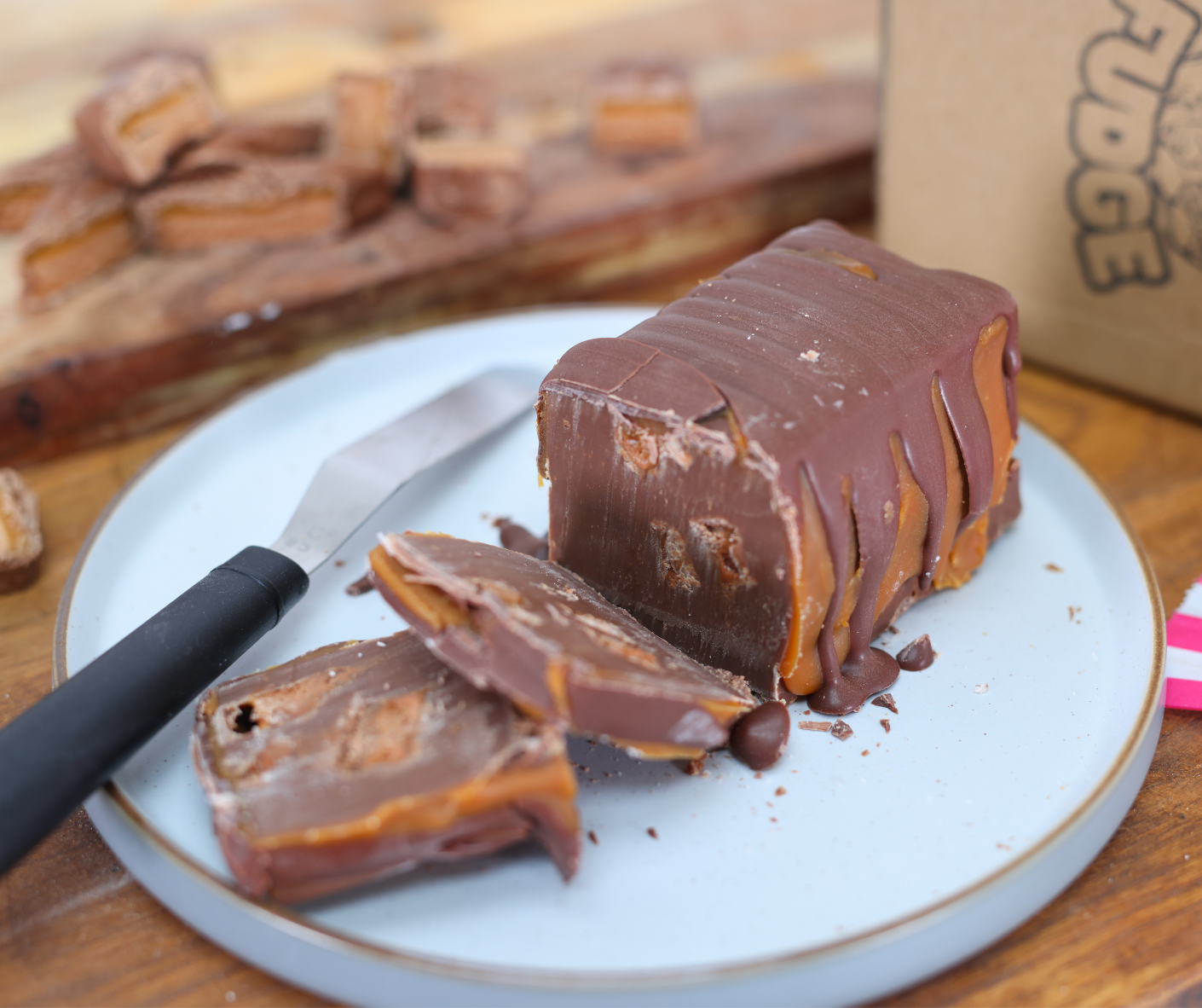 Delicious Mars fudge featuring rich caramel and smooth chocolate for a sweet treat