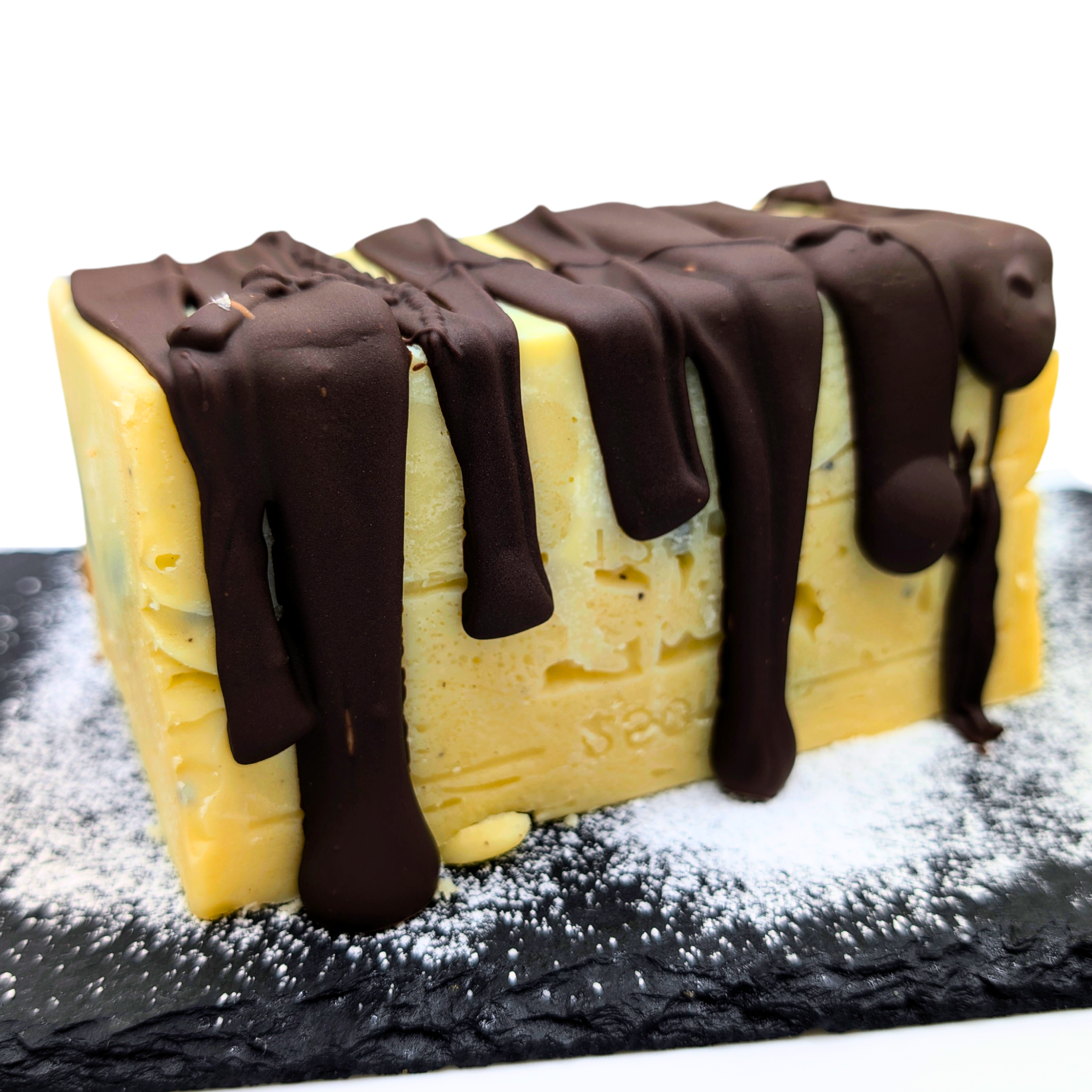 Indulge in the perfect blend of cookies and cream with this tasty treat.