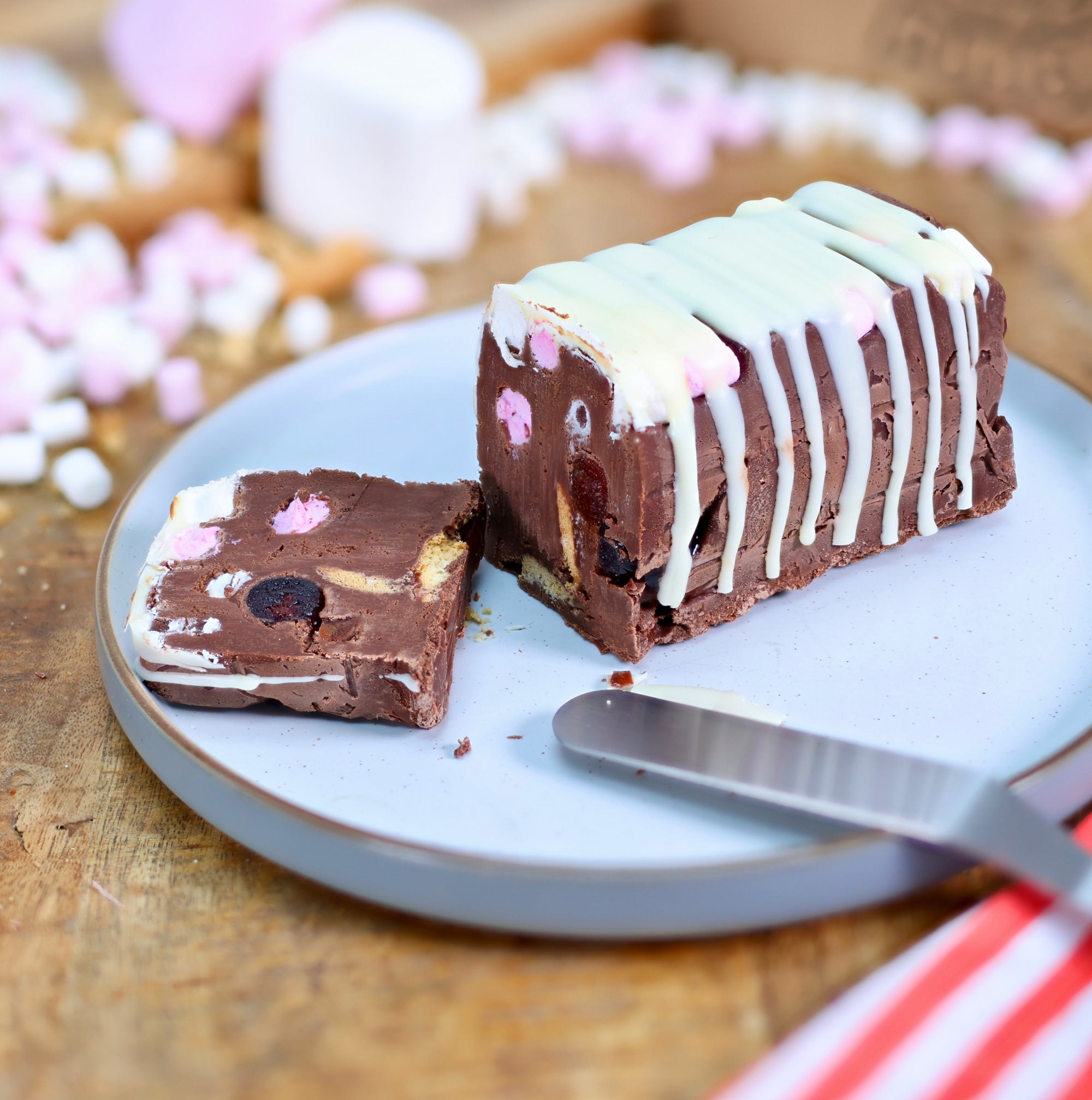Rocky Road Fudge