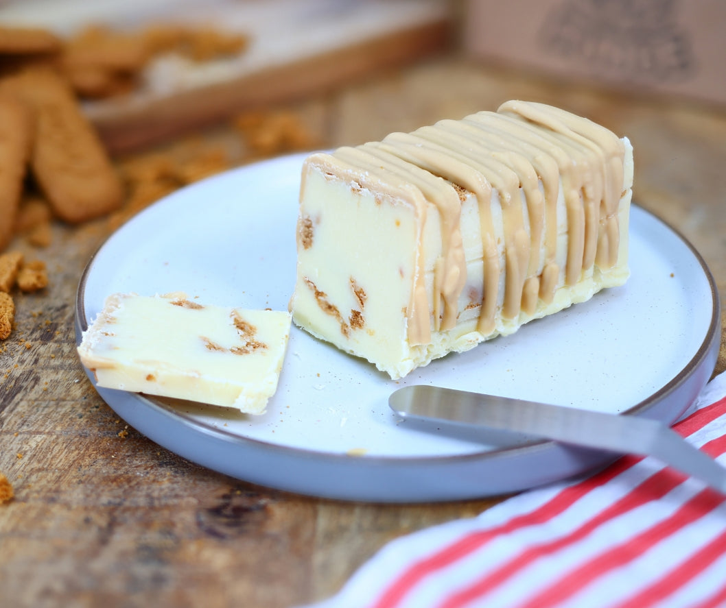White Choc Biscoff Fudge