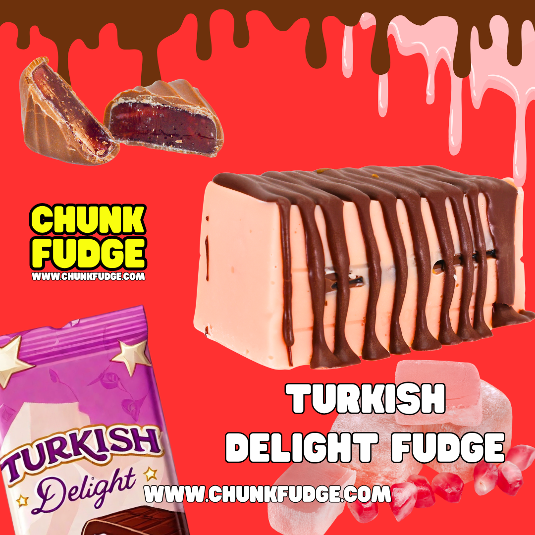 Turkish Delight Fudge