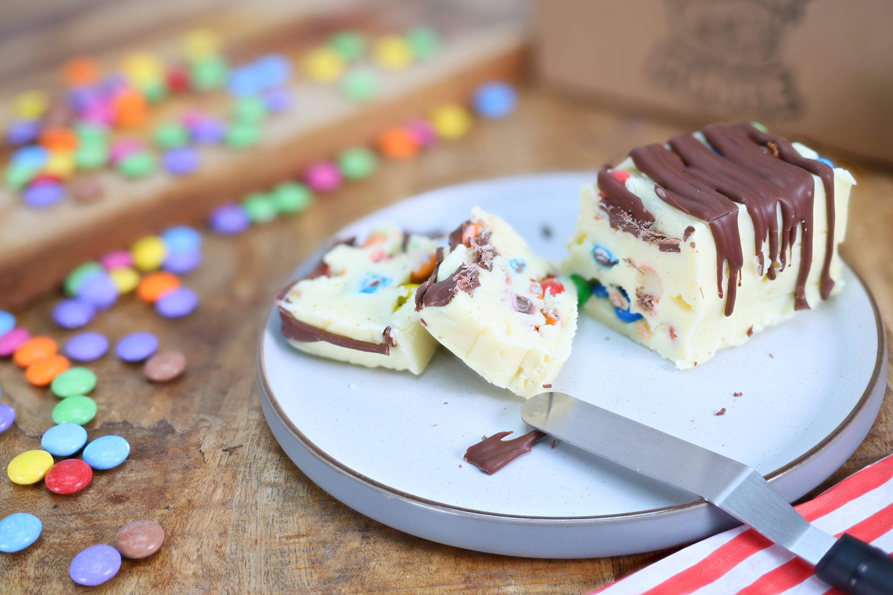 M&Ms Fudge