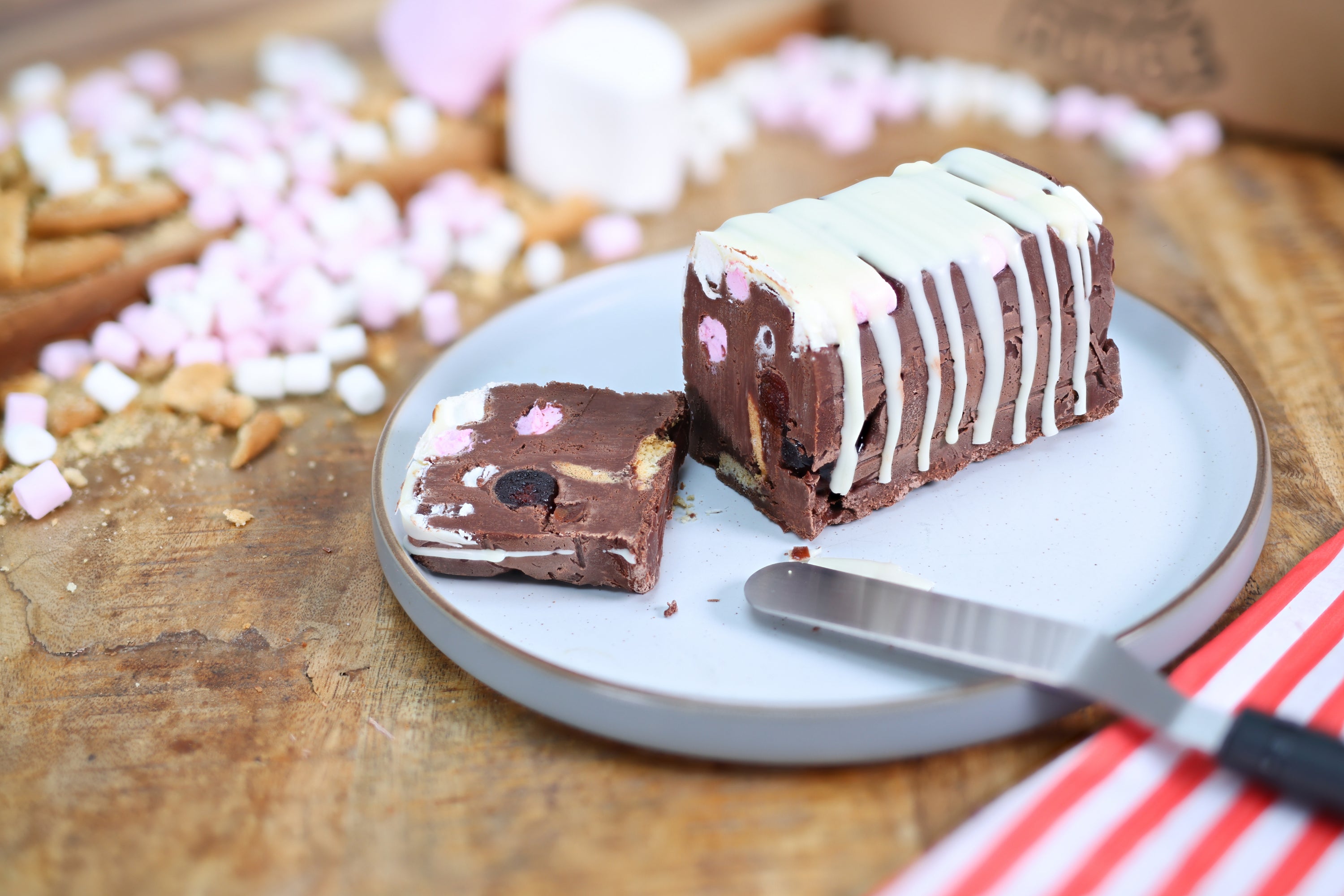 Rocky Road Fudge