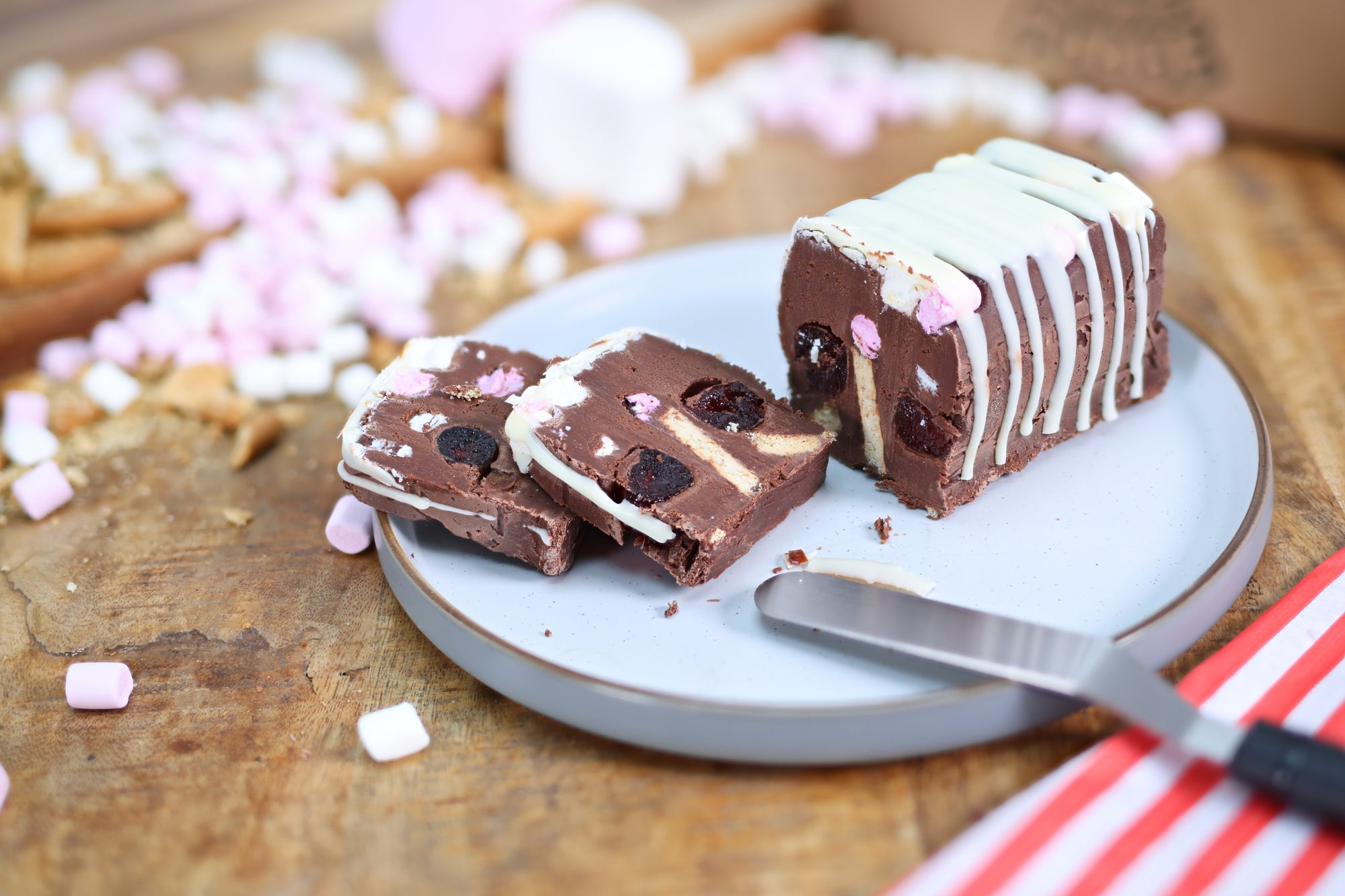 Rocky Road Fudge