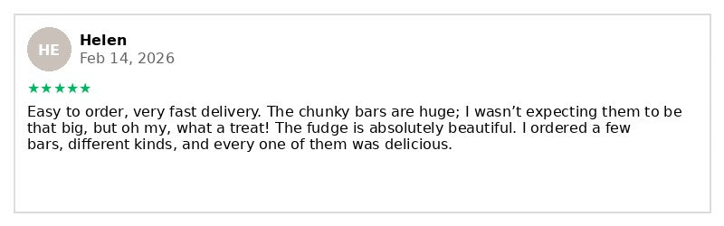Chunk Fudge Reviews